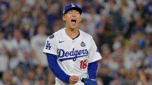 Yoshinobu Yamamoto’s No-Hit Dream Shattered in the 7th Inning Against the Diamondbacks!