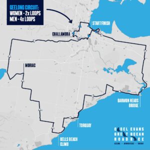 Explore the Thrilling 2025 Route of the Cadel Evans Great Ocean Road Women’s Race!