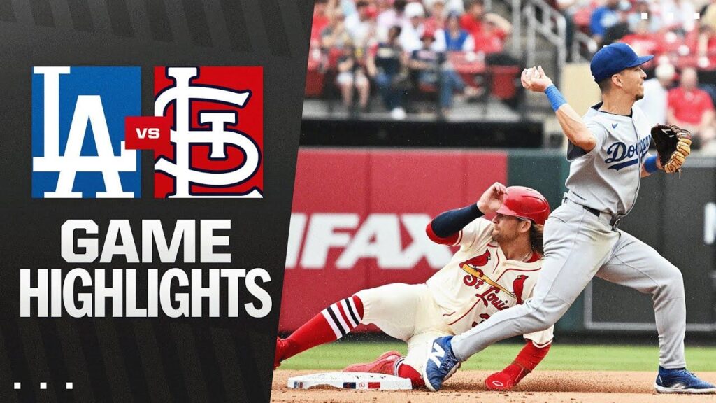 Epic Showdown: Unforgettable Dodgers vs. Cardinals Highlights You Can’t Miss!
