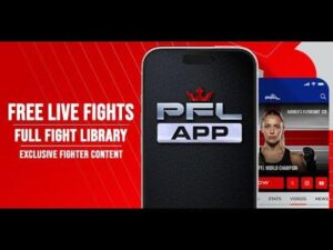 Watch Free Live Streams of International Sports Events Anytime with the New PFL App!