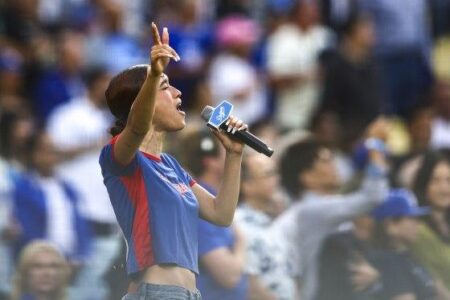 Singer Nezza Stuns Dodger Stadium with a Powerful Spanish National Anthem Performance to Protest L.A. Immigration Raids