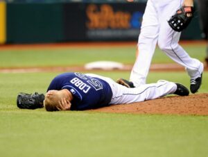 Rays Pitcher Struck by Foul Ball, Taken Off Field in Dramatic Moment