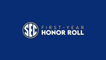 Meet the Top Achievers on the 2024-25 SEC First-Year Academic Honor Roll!