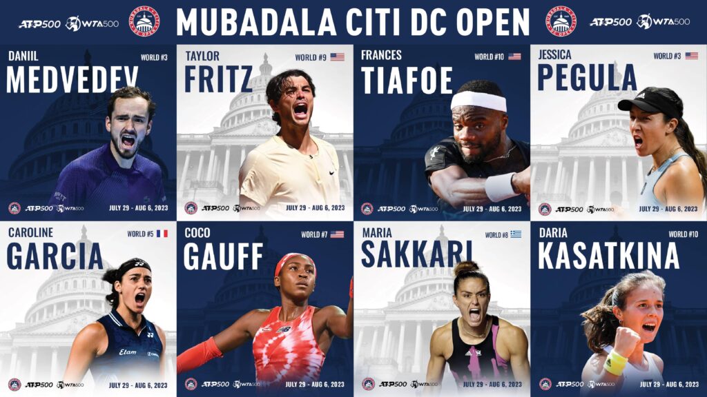 Exciting Matchups Ahead: Sunday’s Draws and Order of Play for the Mubadala Citi DC Open Tennis Tournament! Exciting Matchups Ahead: Sunday’s Draws and Order of Play for the Mubadala Citi DC Open Tennis Tournament!