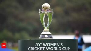 Unveiled: The Full Schedule for the Women’s ODI World Cup 2025!