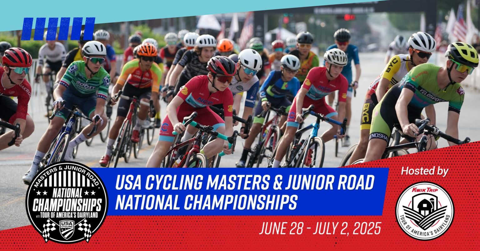 82 National Titles Claimed at the Thrilling 2025 USA Cycling Masters & Junior Road Championships