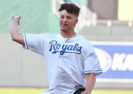 Patrick Mahomes Hilariously Responds to Travis Kelce’s Epic Cleveland Guardians Pitch Fail