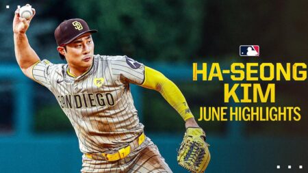 Rays’ Kim Ha-seong Launches Season’s First Home Run with a Bang!