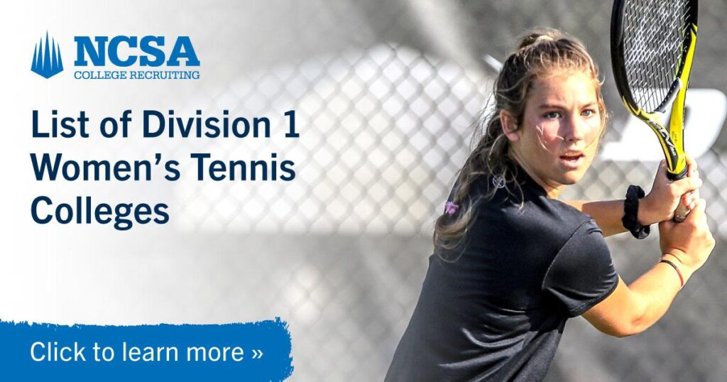Division I Women’s Collegiate Tennis Rankings – May 21st – ITA Tennis