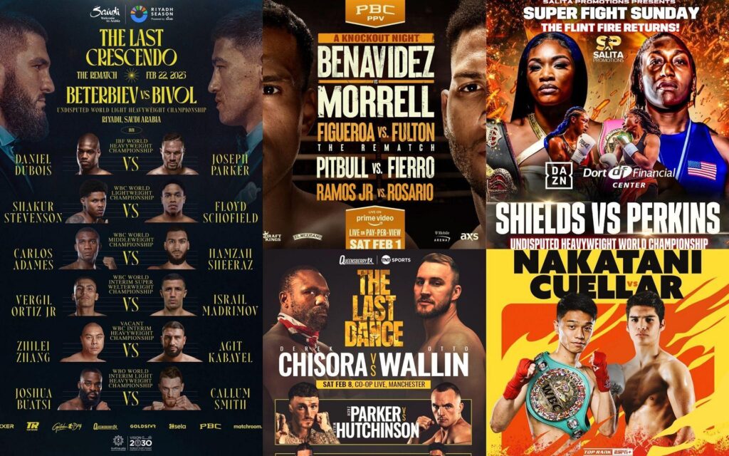 Don’t Miss These Upcoming Boxing Showdowns: Fight Dates, TV Channels, and Live Stream Info
