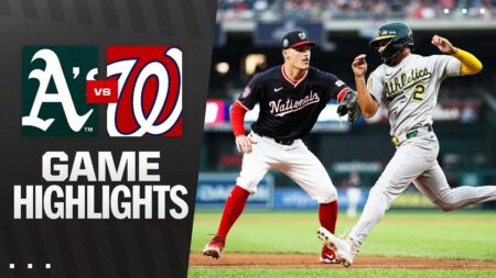 Thrilling Highlights and Scores from the Athletics vs. Washington Nationals Game – 08/05/2025
