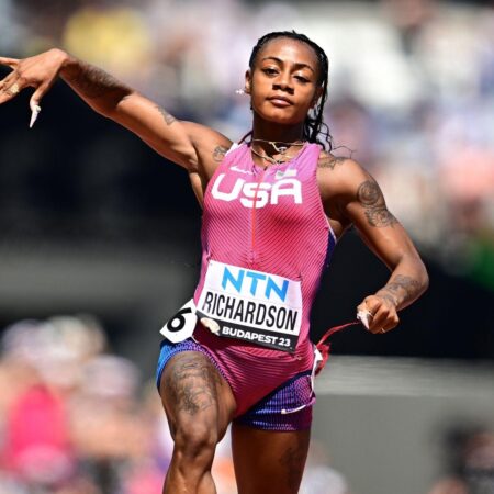 Rising Sprint Star Richardson Faces Unexpected Controversy