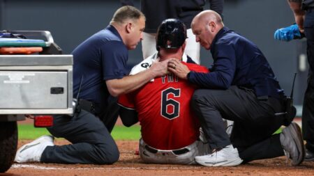 Guardians’ David Fry Endures Facial Fractures After Devastating 99 mph Fastball Impact