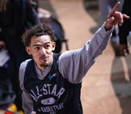 Trae Young Leaves Game Against Nets with Sprained Knee Trae Young Leaves Game Against Nets with Sprained Knee